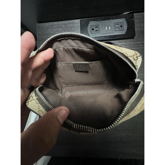 Gucci GG Canvas Monogram Belt Bag Fanny Pack Designer Beige Brown - Picture 7 of 16